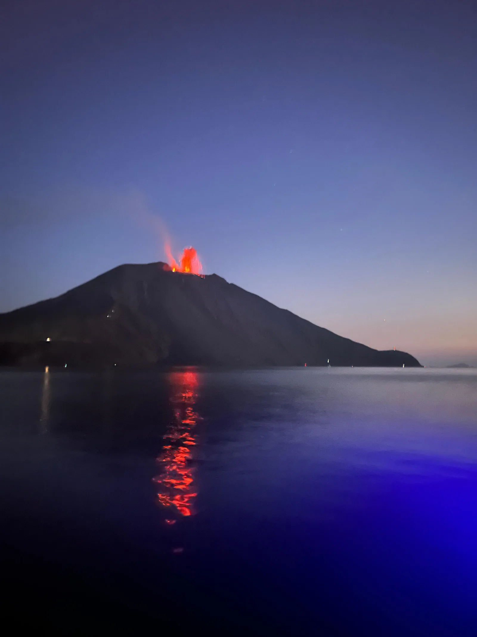 From Tropea: Stromboli by Night Boat Trip